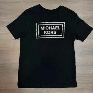 Michael Kors black Logo Crewneck T-Shirt